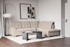 Selsey 'Jamaal' Ecksofa mit Schlaffunktion und Stauraum rechtsseitig, beige Bild 3