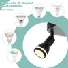 ZMH LED Deckenstrahler 2 Flammig Schwarz Wohnzimmer Deckenleuchte Verstellbar Strahler GU10 Strahler Moderne Lampe Bild 5