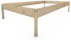 Stapelbett "Horst" 120 x 220 cm 44 cm Zirbe Holzbett Gästebett Massivholzbett Bild 3