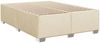 vidaXL Boxspringbett mit Matratze Creme 160x200 cm Stoff 3285958 Bild 5