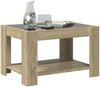 vidaXL LED-Couchtisch Sonoma Eiche 73x53x45 cm Holzwerkstoff 847548 Bild 5
