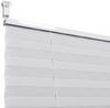 vidaXL Verdunklungsplissee 70×125 cm Weiß 240598 Bild 5