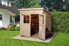 WEKA Gartenhaus 325 Gr. 1 19 mm 222x192 Gerätehaus aus Holz Geräteschrank mit 19 mm Wandstärke Gartenhaus Bild 2