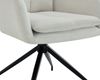 2er Set Esszimmerstuhl DUTOR - Stoff Creme 57x62x83 cm | Essstühle Esszimmerstühle Küchenstühle Wohnzimmerstühle Bild 4