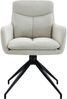 2er Set Esszimmerstuhl DUTOR - Stoff Creme 57x62x83 cm | Essstühle Esszimmerstühle Küchenstühle Wohnzimmerstühle Bild 5