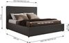 CORIVO CLASSIC Polsterbett mit Bettkasten & Stauraum, Doppelbett, inkl. Lattenrost, Metall-Hebeautomat mit Gasdruckfedern, mit Pocket Matratze - Grau Kunstleder - VIRE LUX Bild 4