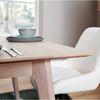 Esstisch Otaro 170-270x95 cm Eiche Whitewash - Ausziehbar für 4-8 Personen Bild 4