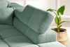 KAWOLA Sofa NEVADA Ecksofa Feincord grün Recamiere rechts 70 x 215 x 319 cm Bild 4
