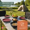 Moritz Geschirr-Set Camping Geschirr Stone Red Geschirr 16 tlg. Bild 3