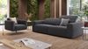 Sofanella 3-Sitzer LENOLA Stoff Stoffsofa Designersofa in Dunkelbraun XL: 242 Breite x 109 Tiefe Bild 5