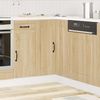 vidaXL Küchen-Eckunterschrank Kalmar Sonoma-Eiche Holzwerkstoff 853510 Bild 3