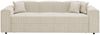 Mirjan24 'Santos' Schlafsofa, Cord, Beige, 79 x 88 x 252 cm Bild 3