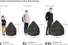 Sitting Point Sitzsack Softy XXL ca. 300 Liter Natur Bild 2