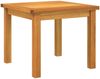 vidaXL 3-tlg. Bistro-Set, Beige Poly Rattan und Akazienholz, 43 x 43 x 36 cm Bild 5