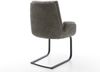 Freischwinger Clea-Flex Bouclé Soft Schlamm Freischwinger flach Schwarz Bild 5