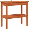 vidaXL Konsolentisch Wachsbraun 80 x 40 x 75 cm Massives Kiefernholz 858220 Bild 2