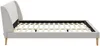 Vente-unique - BENEDICTE Bett Stoff Beige - B 211 cm x H 87 cm x L 192 cm Bild 5