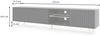 Selsey 'Bello' TV-Lowboard, Schwarz / Eichenholz-Optik, ca. 43 x 175 x 31 cm Bild 5