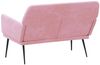 vidaXL Sitzbank Rosa 108x79x79 cm Samt 351385 Bild 5