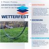 Potenza Hängematte mit Verzinkter Gestell – 220kg für 2 Personen I Hängematte- 220x160, 200kg I Cocoon XXL - Blau Bild 4