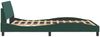 vidaXL Bettgestell "Dover" Dunkelgrün 140x190 cm Samt 373175 Bild 5