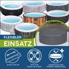 Bestway 'LAY-Z-SPA Xtras' Whirlpool Thermoabdeckung, grau, Ø 180 x H 66 cm Bild 5