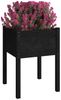 vidaXL Pflanzkübel 2 Stk. Schwarz 50x50x70 cm Massivholz Kiefer 810808 Bild 3