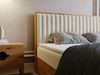 GRAINGOLD Forest Bett 160x200, Boxspringbett mit zwei Bettkästen, Velvet-Stoff, mit Kopfteil, Beige Bild 5
