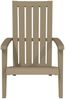 vidaXL Adirondack-Gartenstühle 2 Stk. Hellbraun Polypropylen 364168 Bild 4