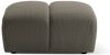 Micadoni Hocker Diana 3D-Stoff Stahl Bild 2