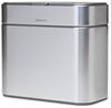 simplehuman Mülleimer Kompost-Caddy 4 l Gebürsteter Edelstahl Bild 4