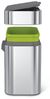 simplehuman Mülleimer Kompost-Caddy 4 l Gebürsteter Edelstahl Bild 3