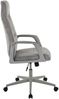 Chefsessel >Marinus< ergonomisch, Wippmechanik, grau, Webstoff - 64x111x64cm (BxHxT) Bild 4