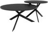 Im Set zwei Couchtische Libre (Farbe: Schwarz Molet) Bild 2