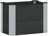 vidaXL Hochbeet Schwarz 50 x 30 x 36 cm 42039032 Bild 2