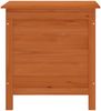 vidaXL Gartentruhe Braun 50x49x56,5 cm Massivholz Tanne 364751 Bild 4