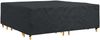 vidaXL Möbelbezug Uni Schwarz 220 x 220 x 70 cm 210D 4105786 Bild 3
