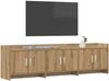 vidaXL TV-Schränk 168 x 33 x 47 cm Artisan-Eiche Holzwerkstoff 8011210 Bild 2