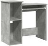 vidaXL Schreibtisch mit Regalen Betongrau 84x40x78 cm Holzwerkstoff 860448 Bild 2