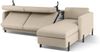 Micadoni Schlaf-Ecksofa Gloria 4-Sitzer Rechts Strukturierter Stoff Beige 205x140 Bild 4