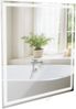 Badspiegel GRAZ 80x80 mit Bluetooth - 80x3,5x80cm, Glas, Klarglas | Badezimmerspiegel Wandspiegel Bild 5