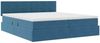 vidaXL Aufbewahrungsbett mit Matratze Dunkelblau 100 x 200 cm 3370983 Bild 5