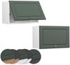 Hängeschrank Fame-Line Grün-Gold Landhaus 60 cm Flach Vicco Bild 5