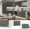 Hängeschrank Fame-Line Grün-Gold Landhaus 60 cm Flach Vicco Bild 2