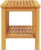 vidaXL Beistelltisch Öl-Natur 70 x 40 x 45 cm Massivholz Akazie 4108103 Bild 5