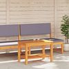 vidaXL Beistelltisch Öl-Natur 70 x 40 x 45 cm Massivholz Akazie 4108103 Bild 3