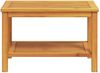 vidaXL Beistelltisch Öl-Natur 70 x 40 x 45 cm Massivholz Akazie 4108103 Bild 4