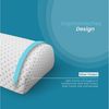Bestlivings Nackenstützkissen "Silver-Protect" Bezug, Füllung: Polyurethan, Bezug: Polyester, Seitenschläfer, Rückenschläfer, Bauchschläfer, Memory Foam Nackenkissen (Halbrolle 42x20cm) Viscoelastisch Bild 3