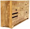 Kommode Manu 160x90x45 aus Mangoholz Bild 4