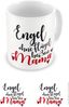 empireposter Beste Mama Engel ohne Flügel Größe (cm), ca. Ø8,5 H9,5 Beschreibung: Keramik Tasse, bedruckt, Fassungsvermögen 320 ml, offiziell lizenziert, spülmaschinen und mikrowellenfest Bild 1
